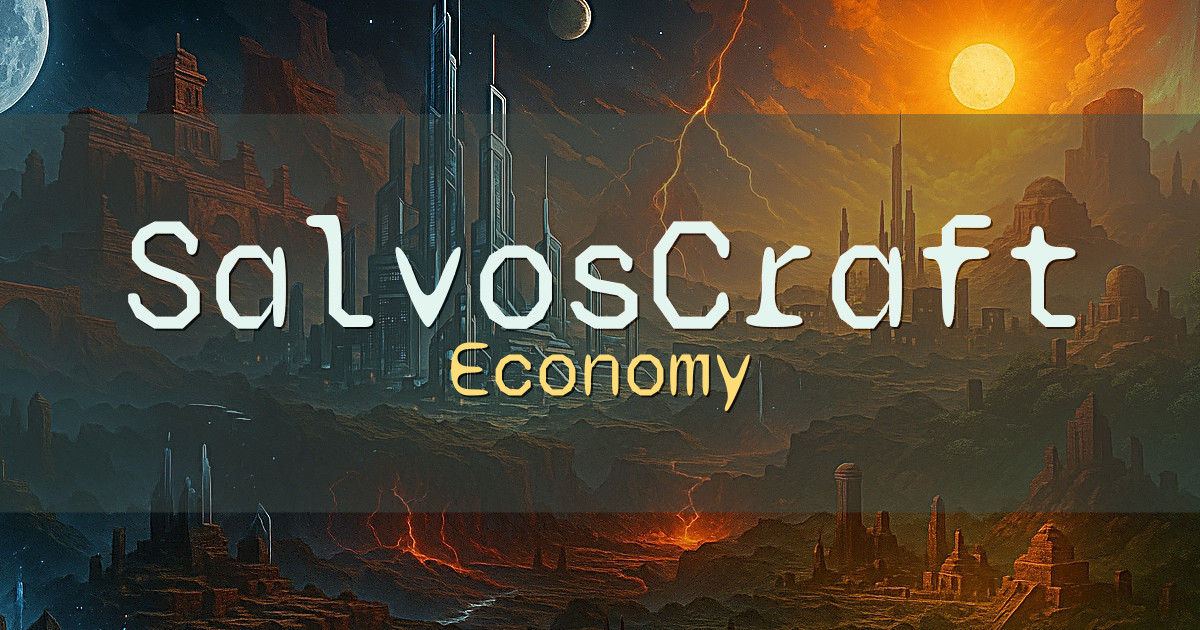 SalvosCraft Economy Minecraft server