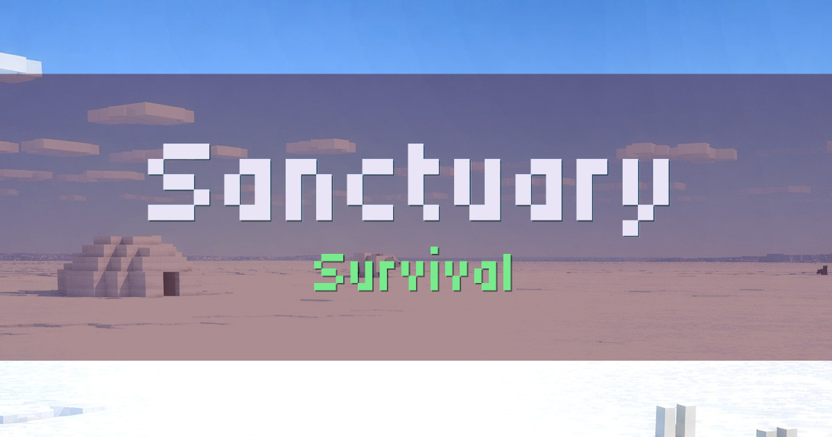 Sanctuary Survival Minecraft server