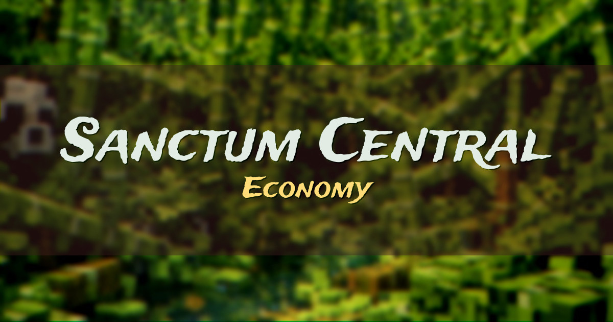 Sanctum Central Economy Minecraft server