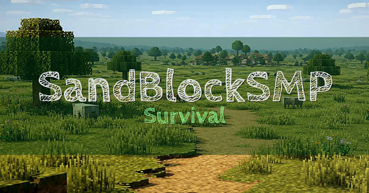SandBlockSMP Survival Minecraft server