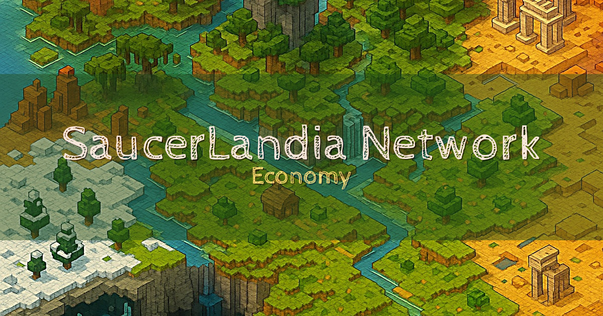 SaucerLandia Network Economy Minecraft server