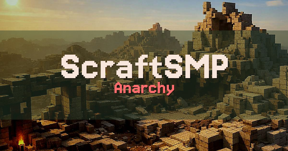 ScraftSMP Anarchy Minecraft server