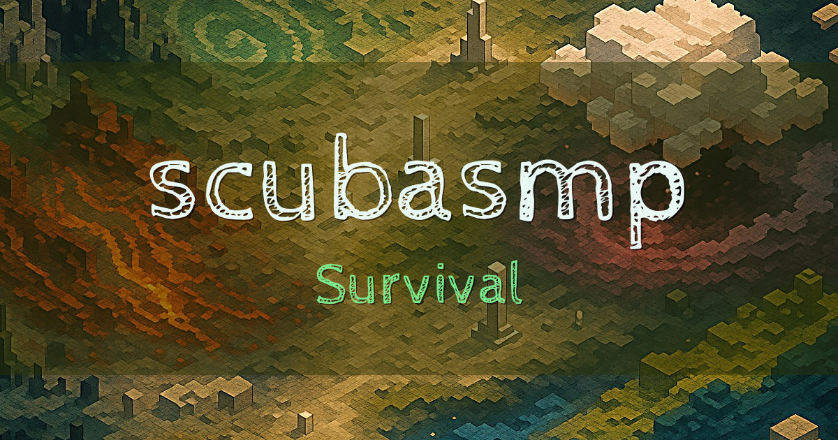 scubasmp Survival Minecraft server