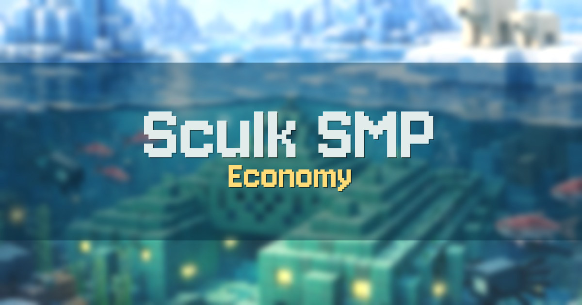 Sculk SMP Economy Minecraft server