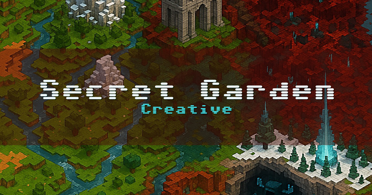 Secret Garden Creative Minecraft server