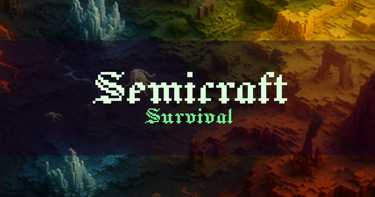 Semicraft Survival Minecraft server