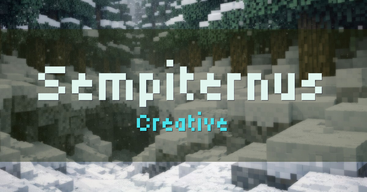 Sempiternus Creative Minecraft server