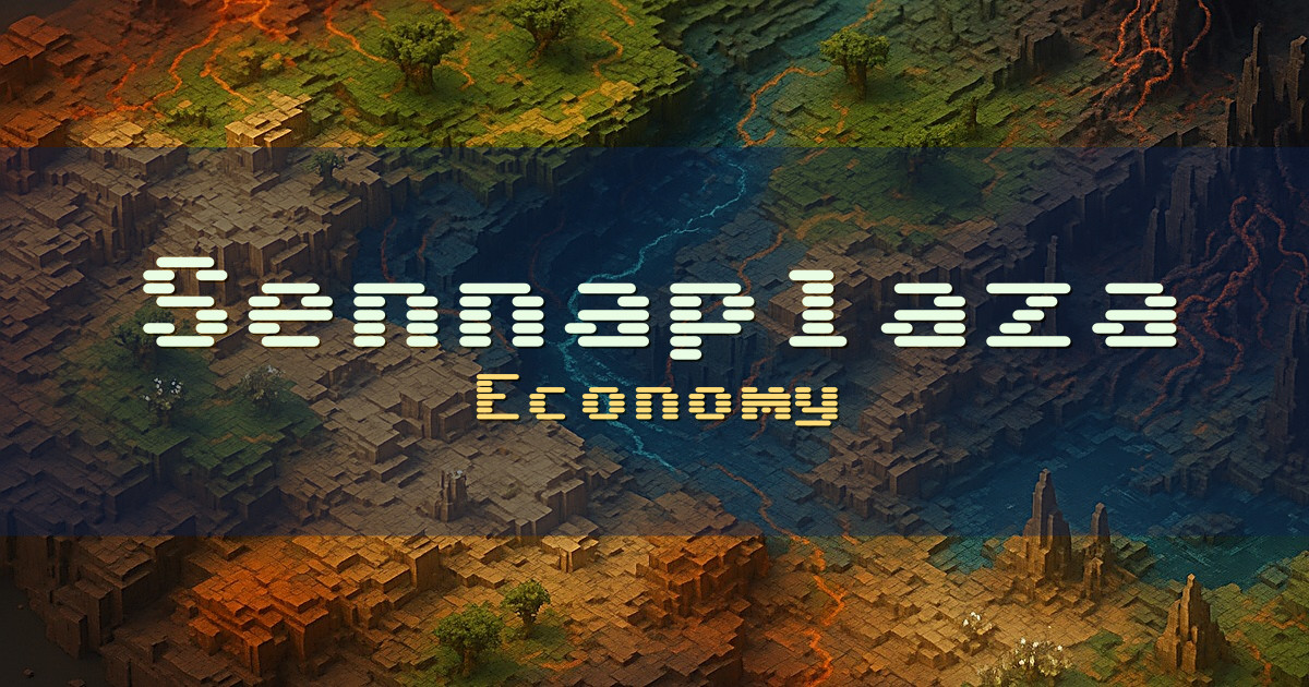 Sennaplaza Economy Minecraft server