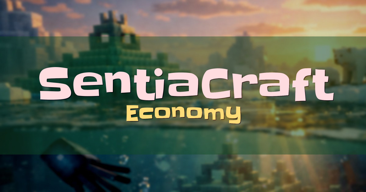 SentiaCraft Economy Minecraft server
