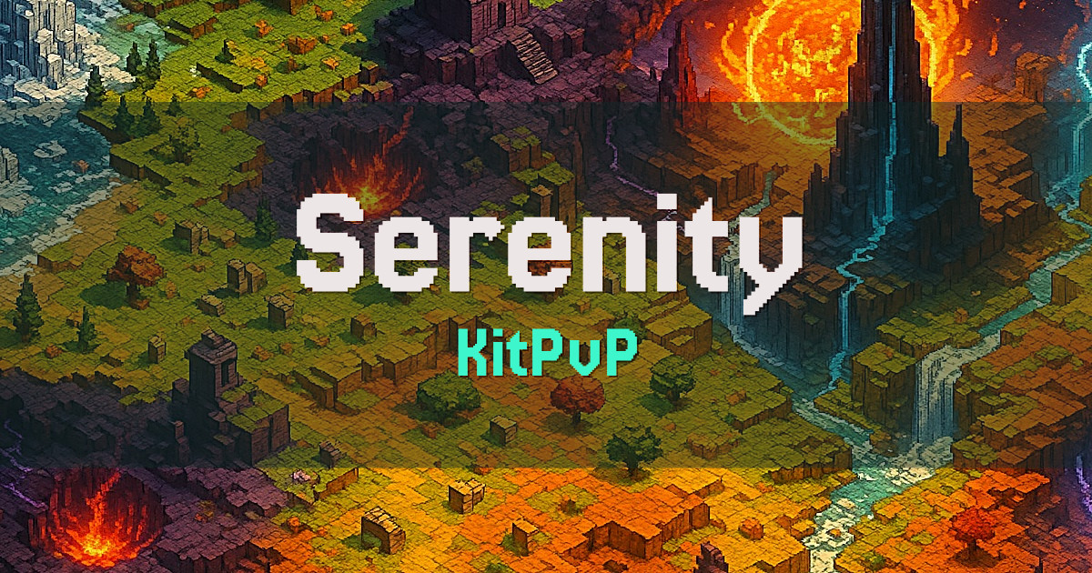 Serenity KitPvP Minecraft server