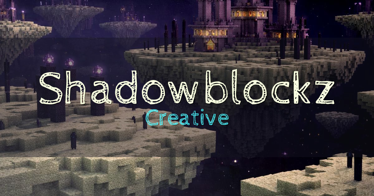 Shadowblockz Creative Minecraft server