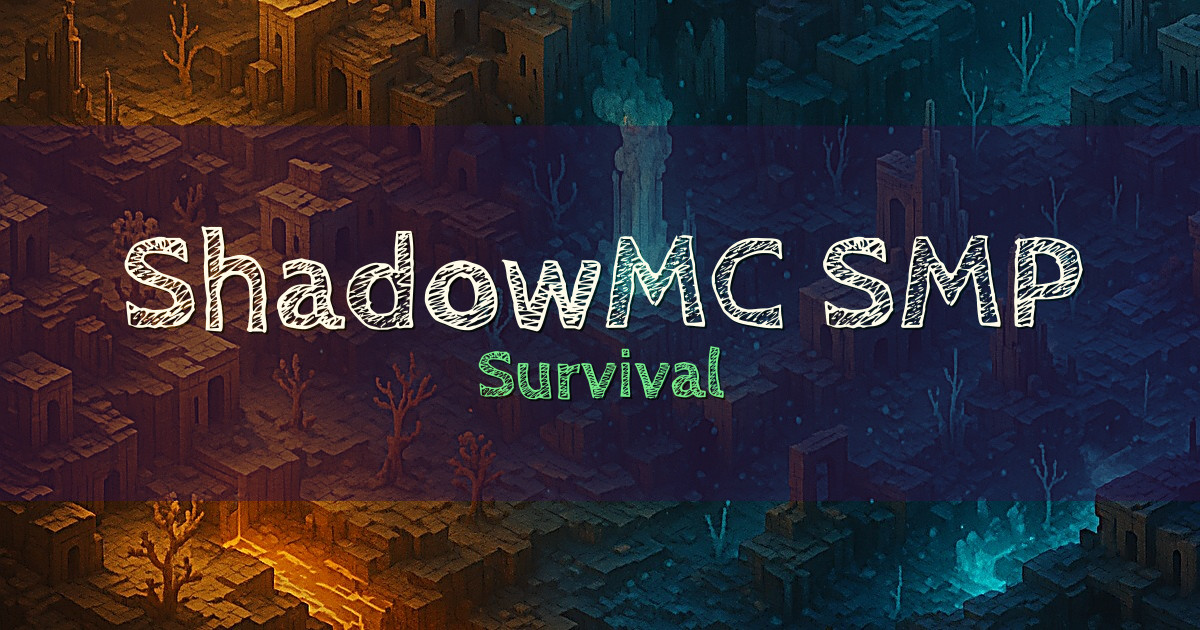 ShadowMC SMP Survival Minecraft server