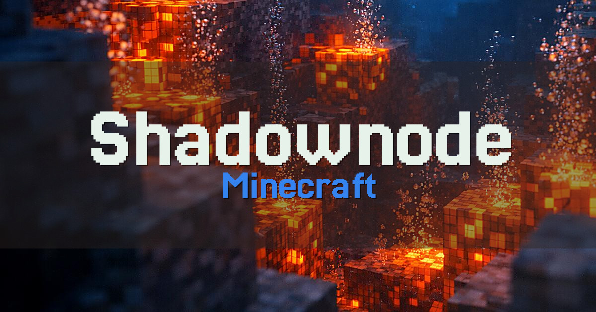 Shadownode Minecraft server