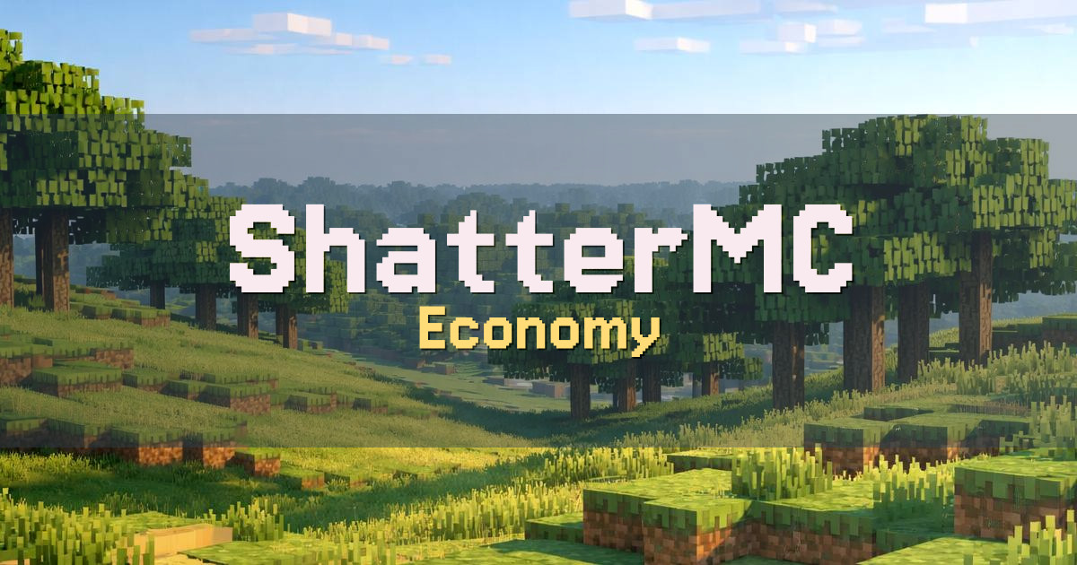 ShatterMC Economy Minecraft server