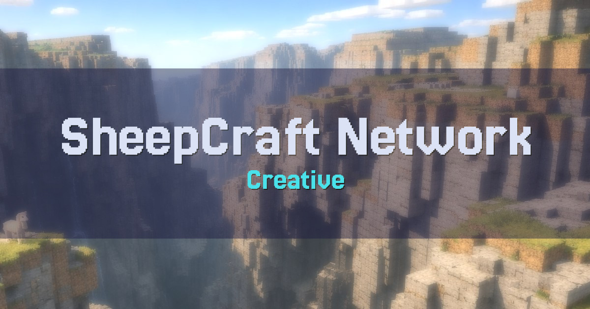 SheepCraft Network Creative Minecraft server
