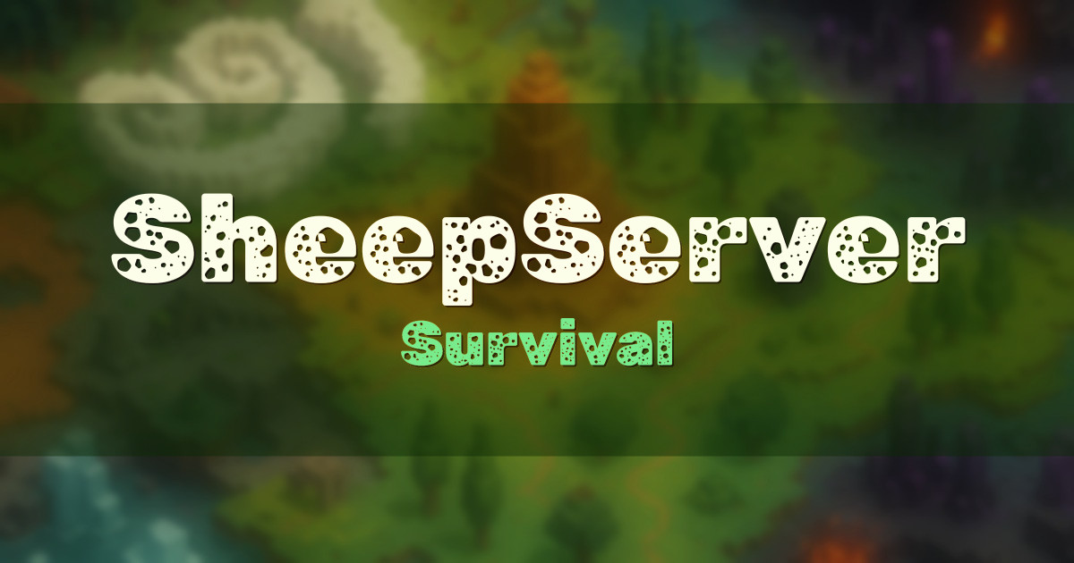 SheepServer Survival Minecraft server
