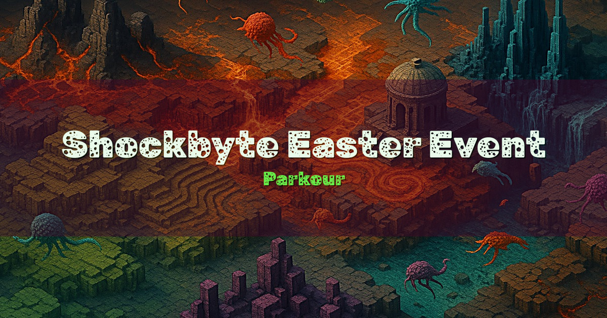 Shockbyte Easter Event Parkour Minecraft server