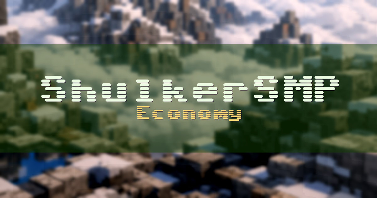ShulkerSMP Economy Minecraft server