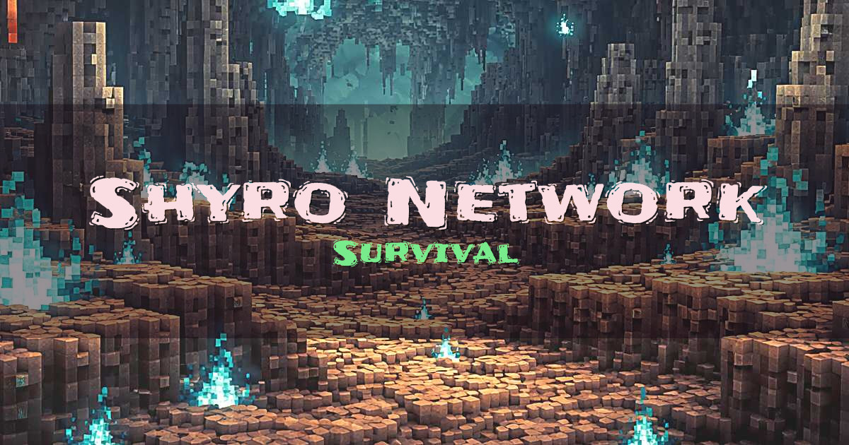 Shyro Network Survival Minecraft server