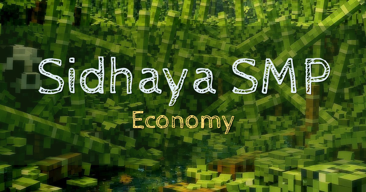 Sidhaya SMP Economy Minecraft server