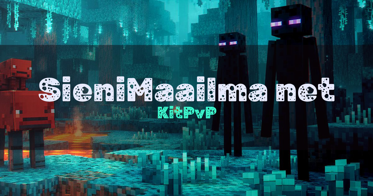 SieniMaailma.net KitPvP Minecraft server