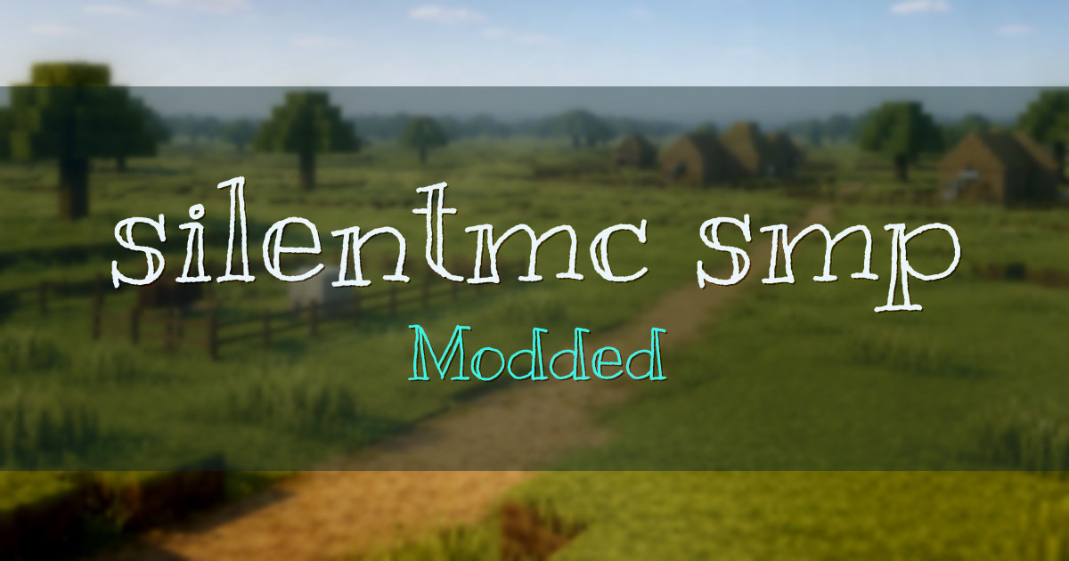 silentmc smp Modded Minecraft server