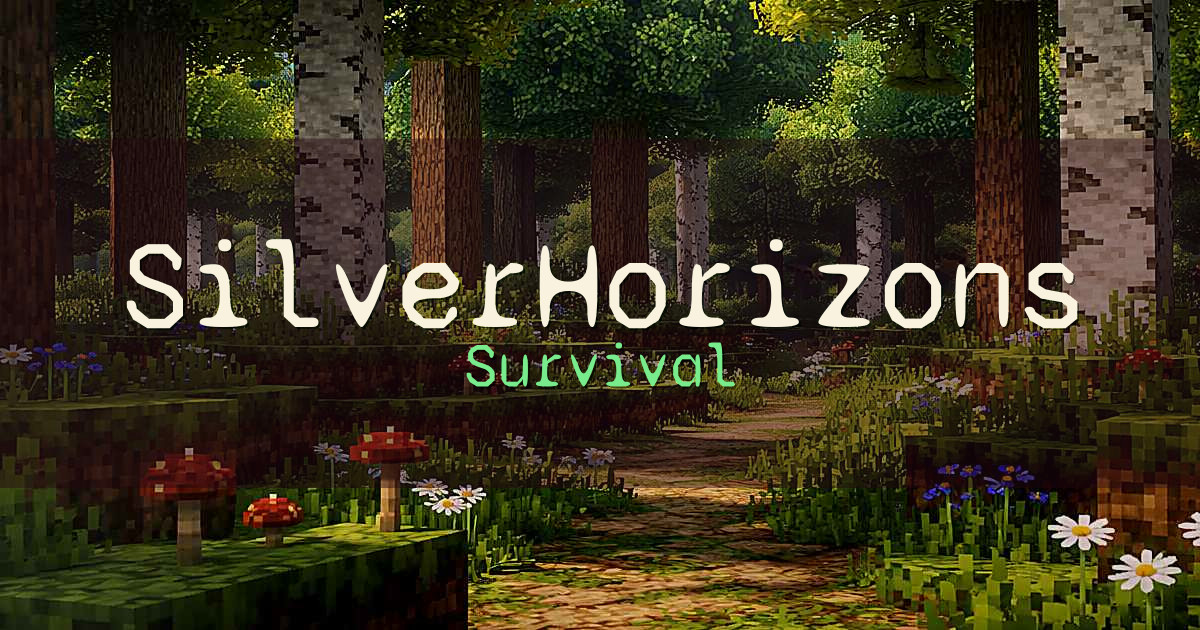 SilverHorizons Survival Minecraft server
