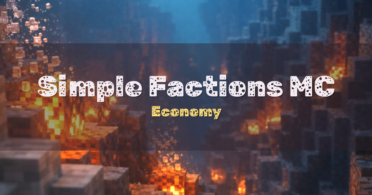 Simple Factions MC Economy Minecraft server