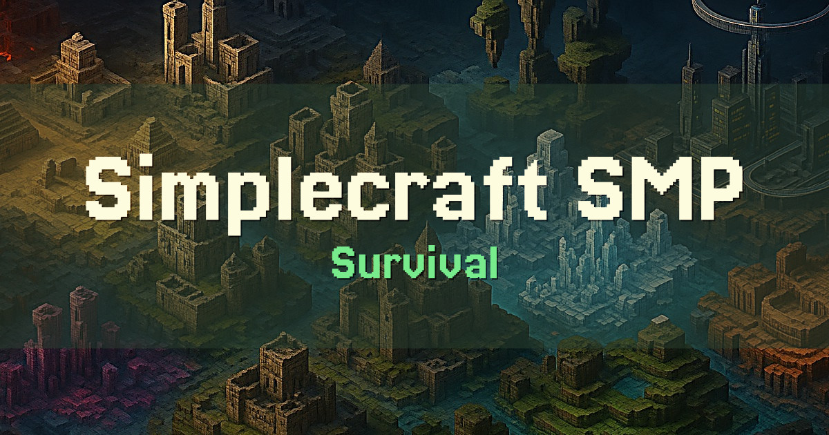 Simplecraft SMP Survival Minecraft server