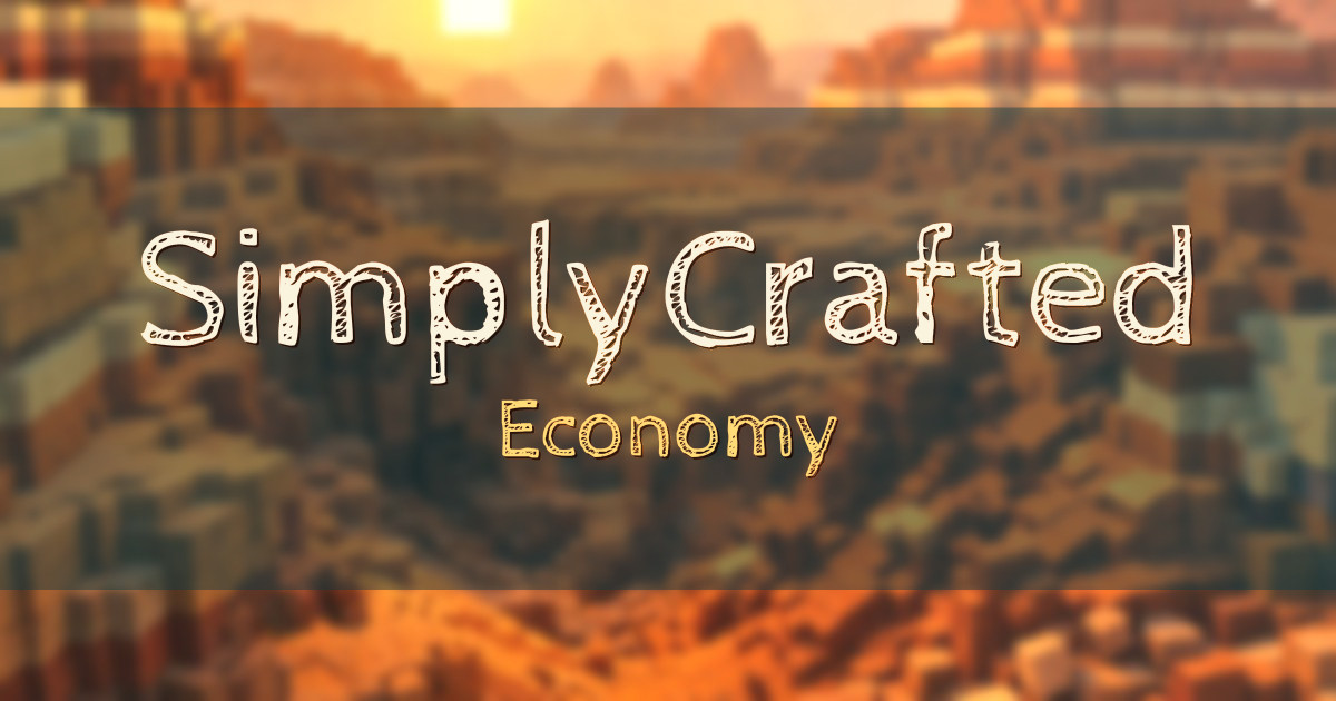 SimplyCrafted Economy Minecraft server