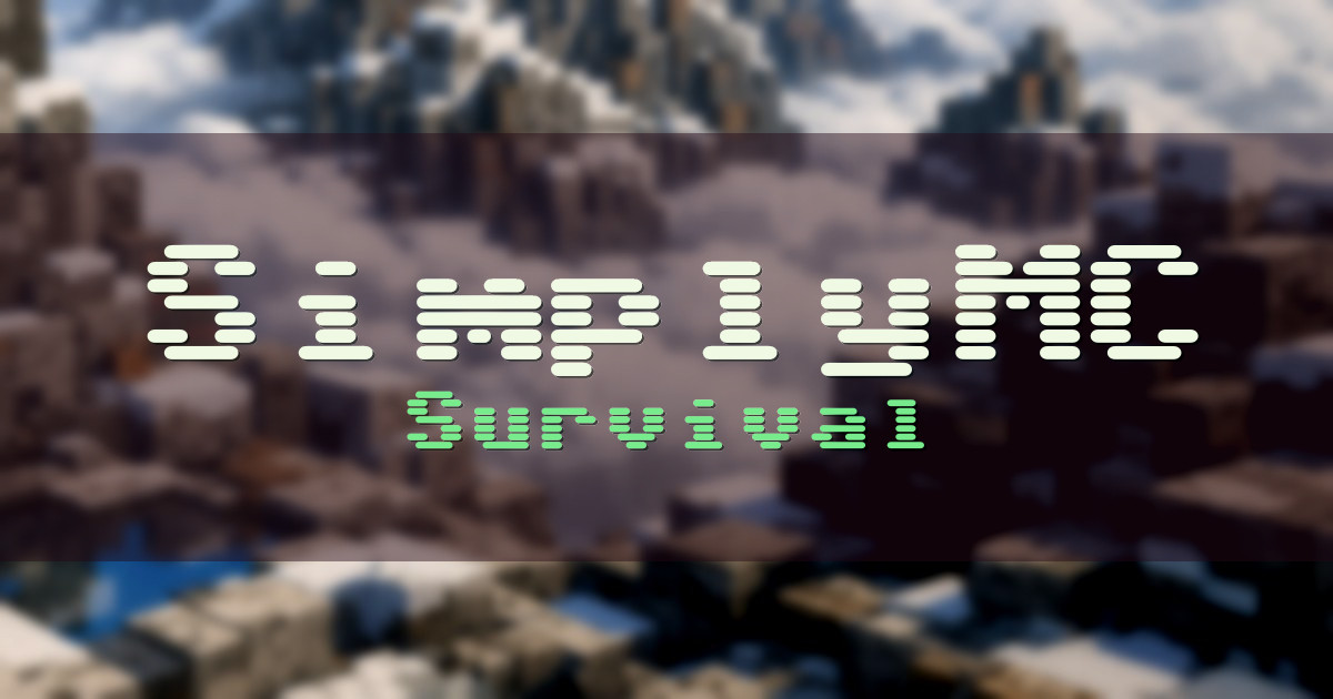 SimplyMC Survival Minecraft server