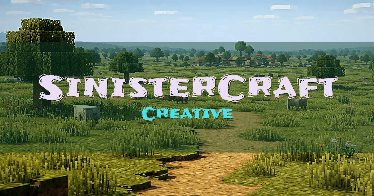 SinisterCraft Creative Minecraft server