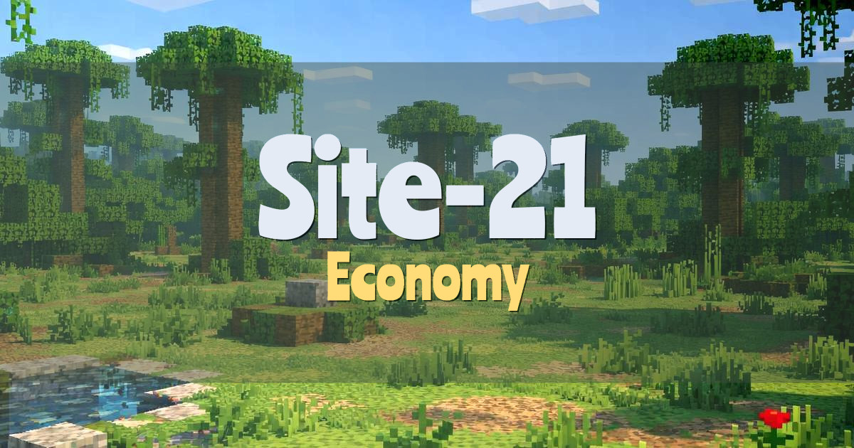 Site-21 Economy Minecraft server