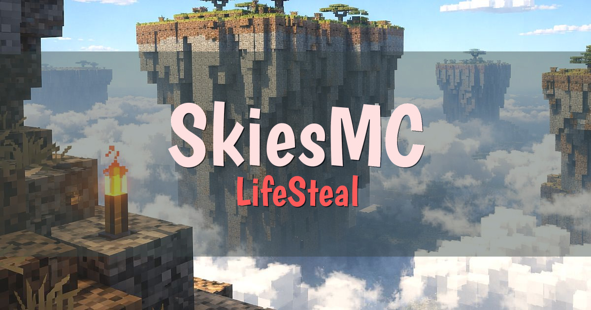 SkiesMC LifeSteal Minecraft server