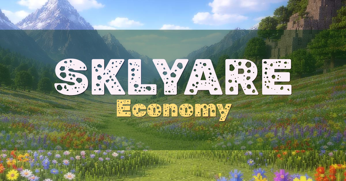 SKLYARE Economy Minecraft server