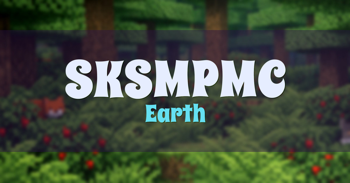 SKSMPMC Earth Minecraft server