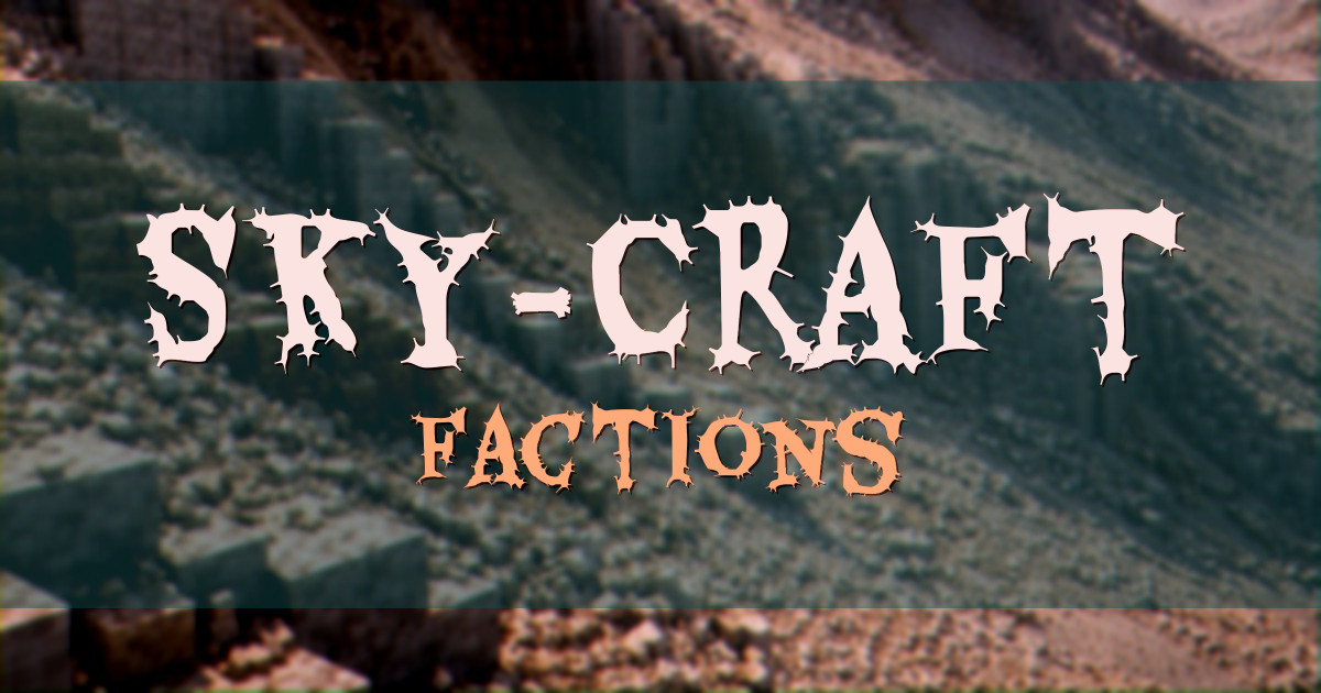 SkY-Craft Factions Minecraft server