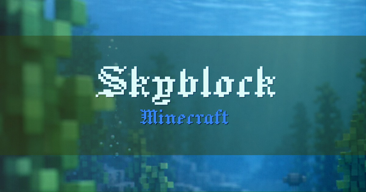 Skyblock Minecraft server