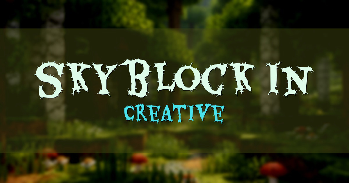 skyblock.in Creative Minecraft server