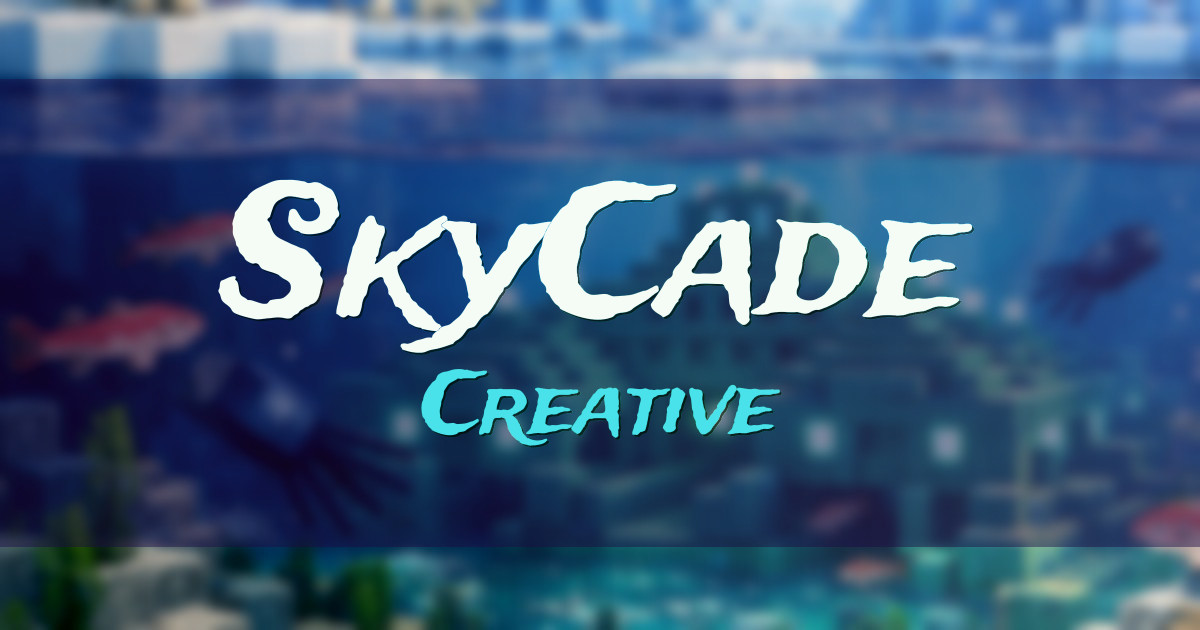 SkyCade Creative Minecraft server