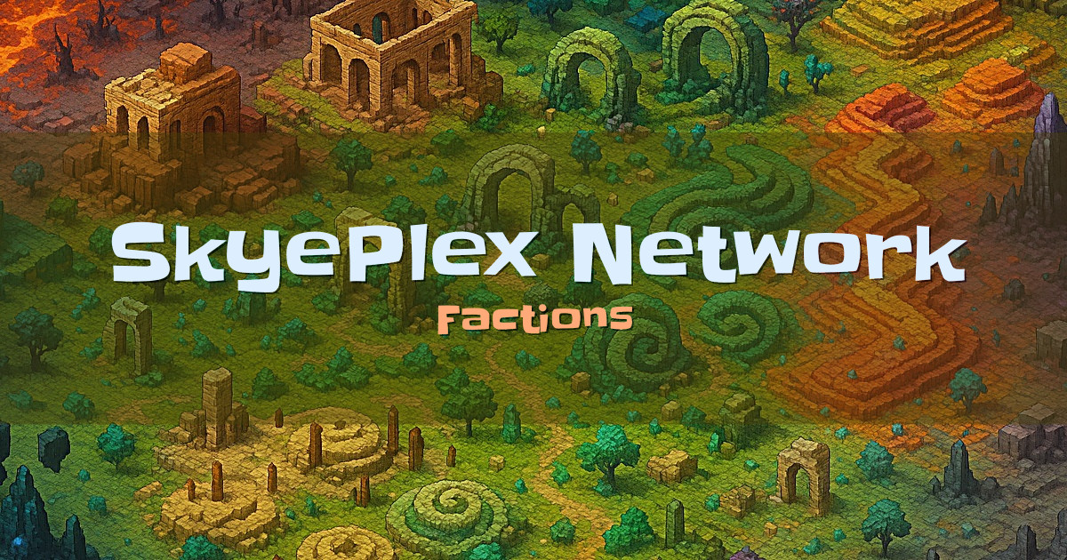 SkyePlex Network Factions Minecraft server