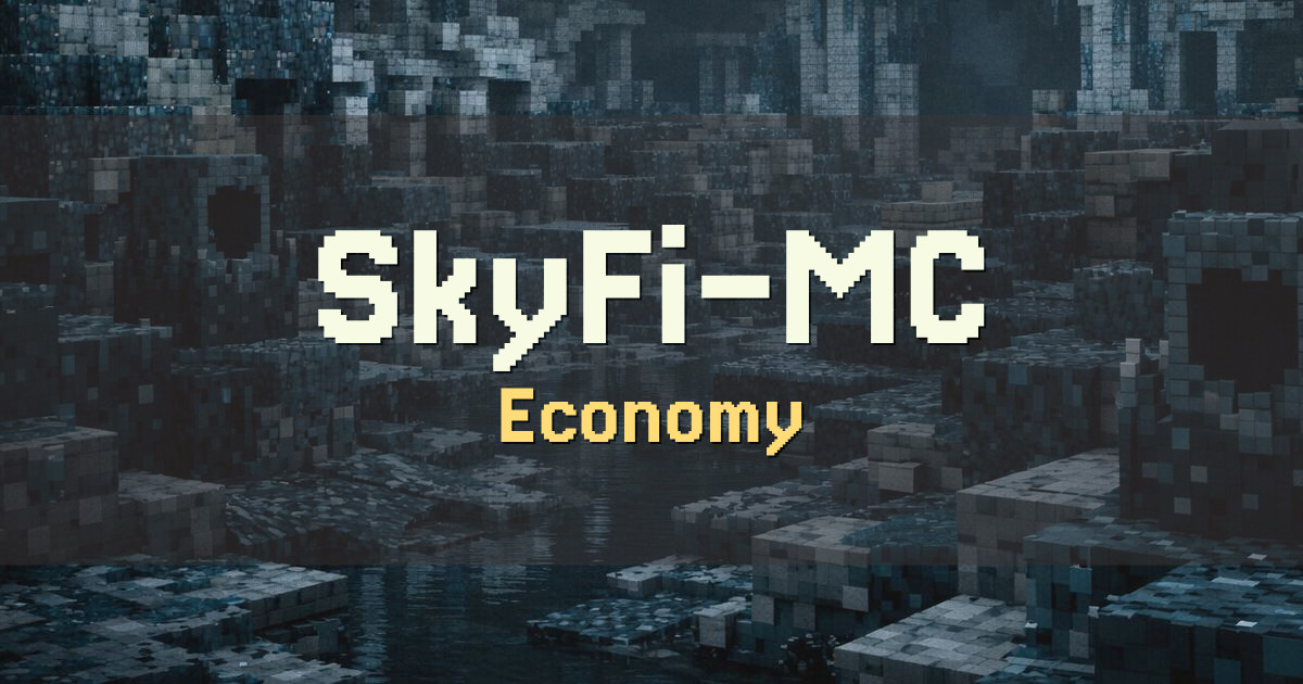 SkyFi-MC Economy Minecraft server