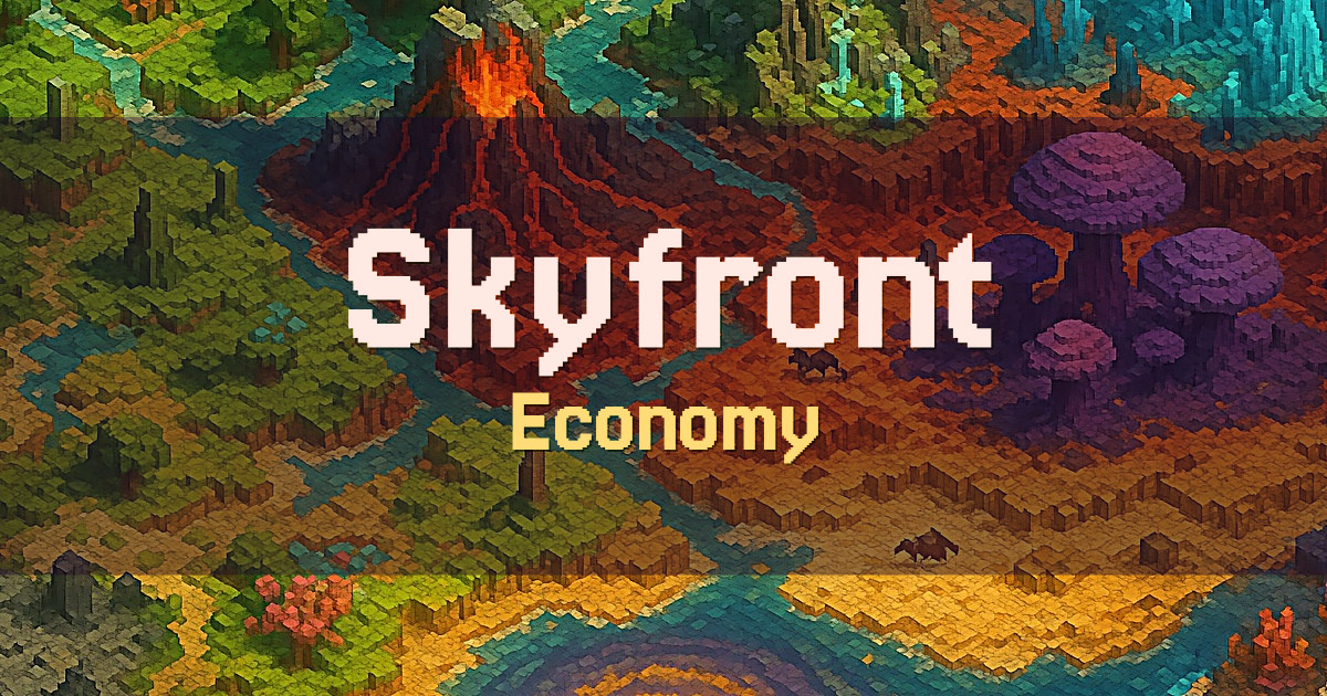 Skyfront Economy Minecraft server
