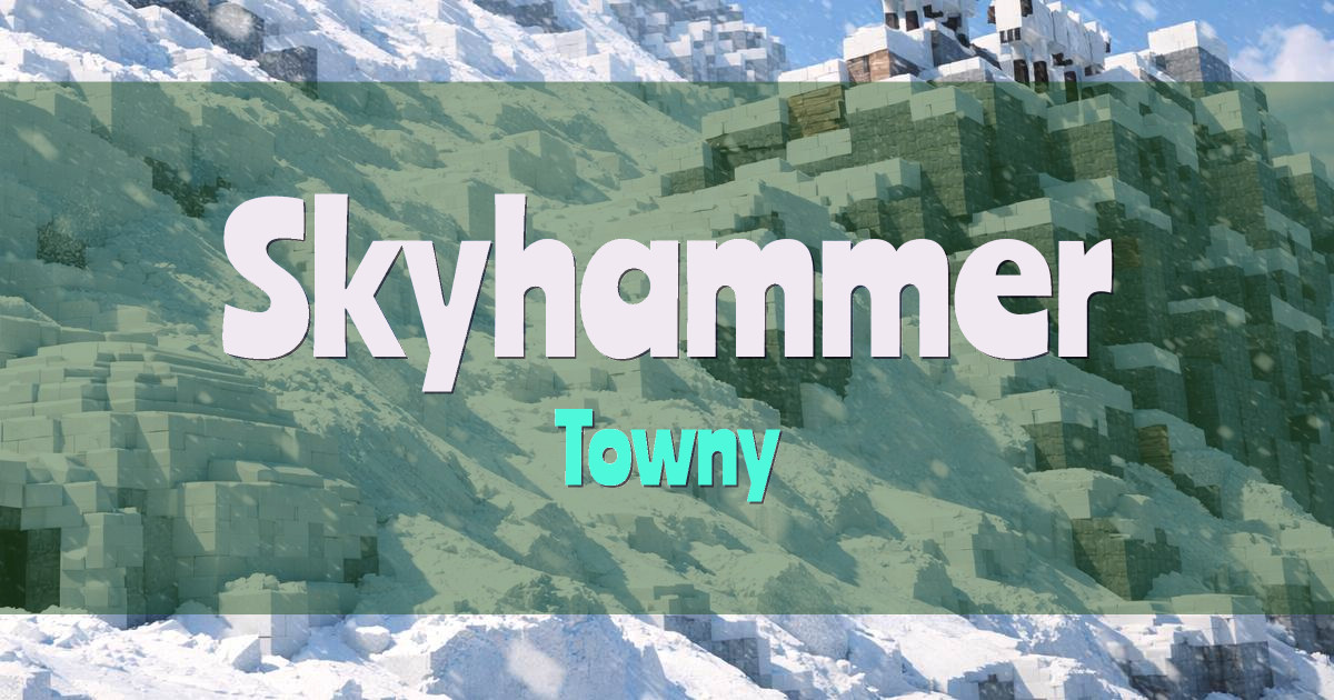 Skyhammer Towny Minecraft server