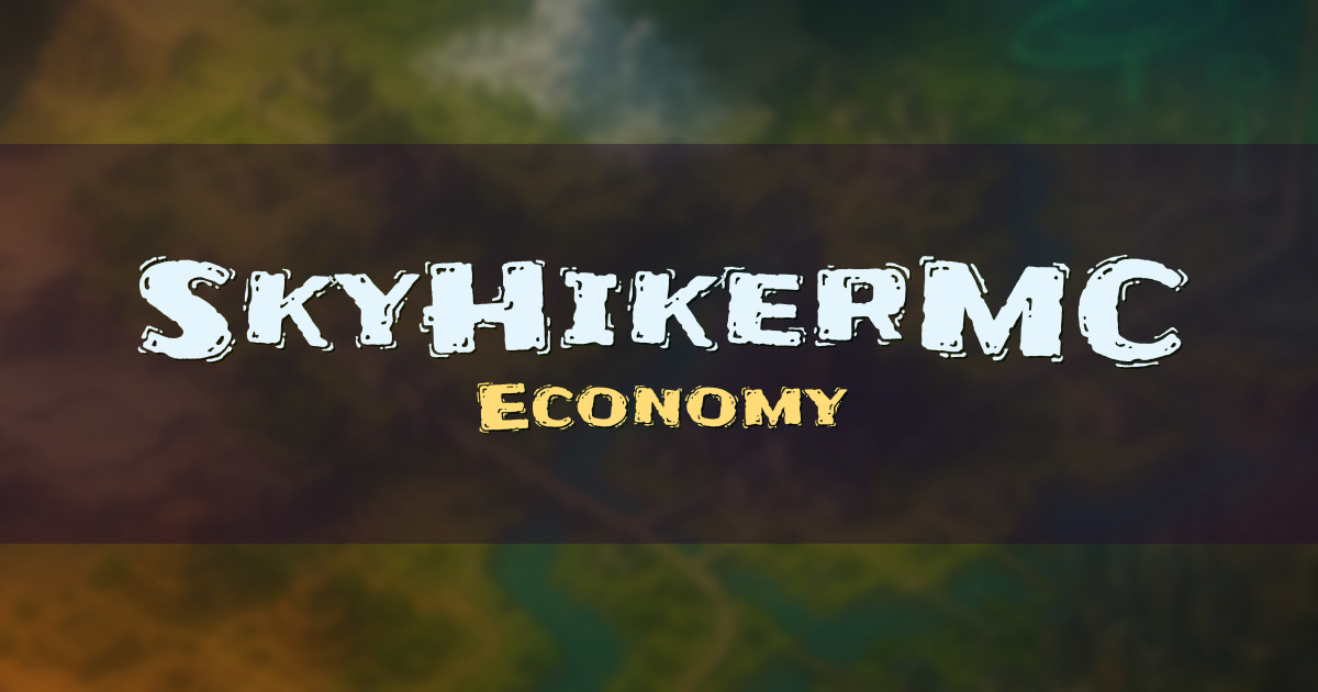 SkyHikerMC Economy Minecraft server