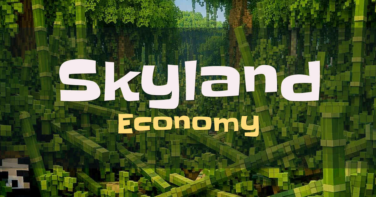Skyland Economy Minecraft server
