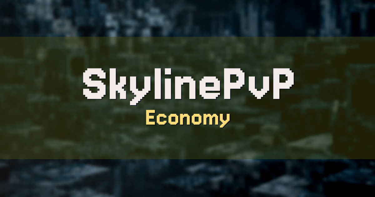 SkylinePvP Economy Minecraft server