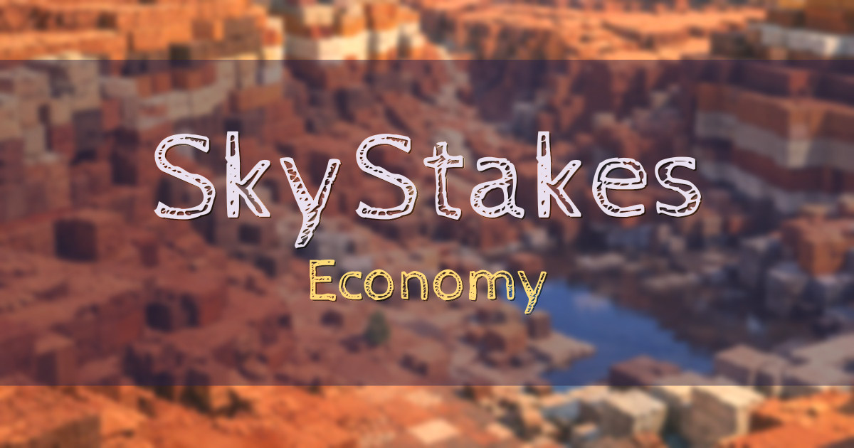SkyStakes Economy Minecraft server