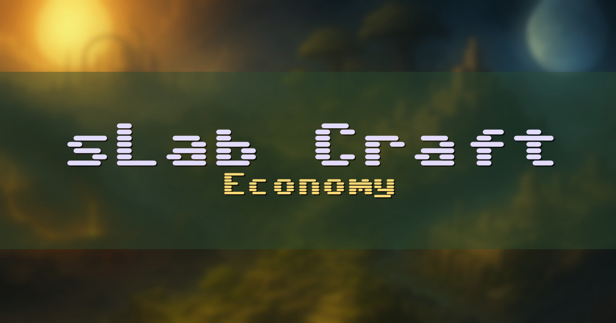 sLab Craft Economy Minecraft server