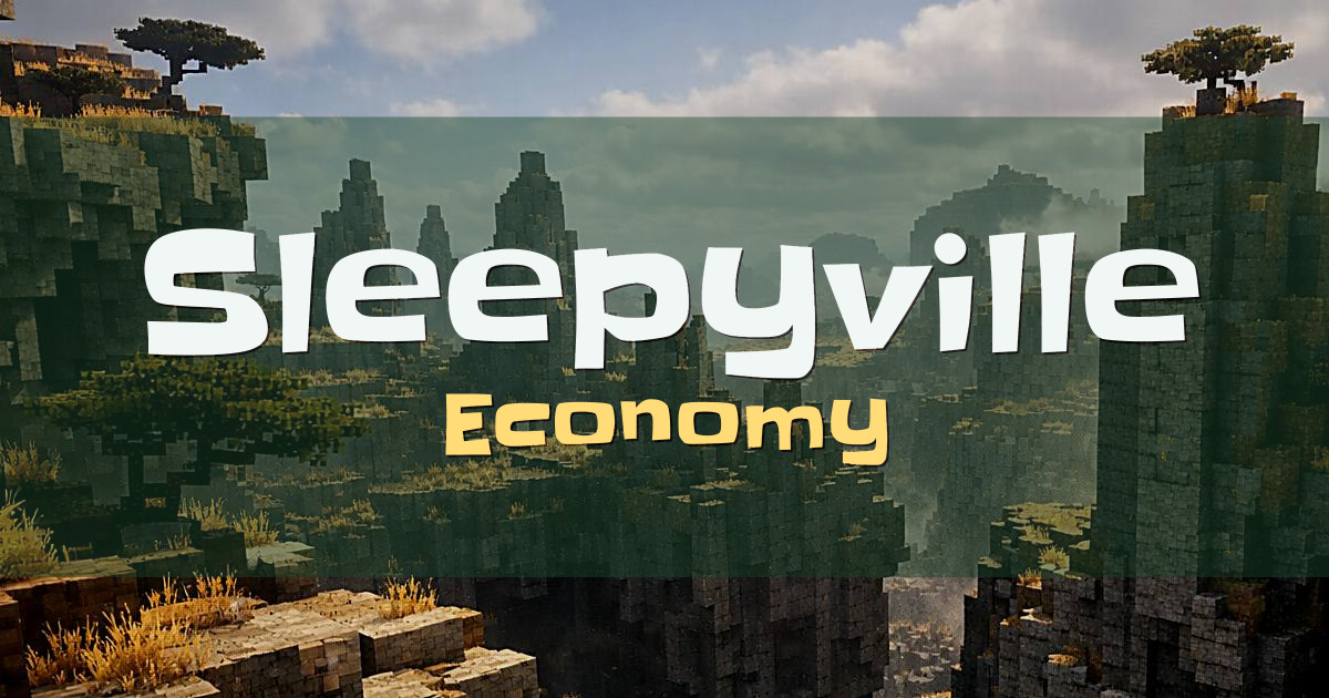 Sleepyville Economy Minecraft server